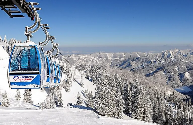Mit der Kasberg Bahn ins Winterparadies